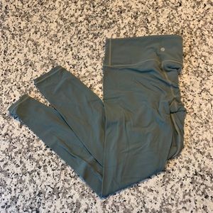Green Athleta Leggings (tall)